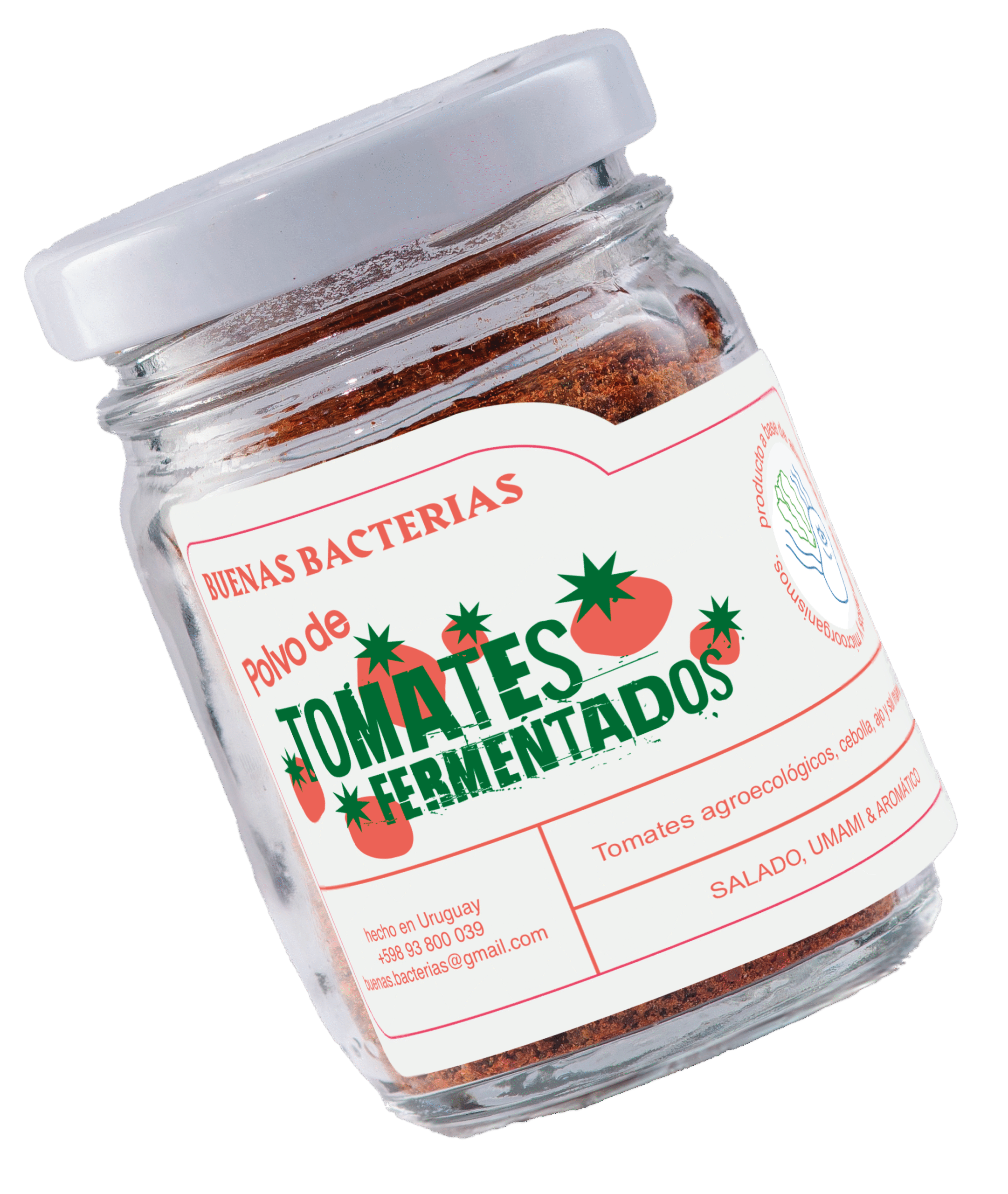 Polvo de tomates fermentados